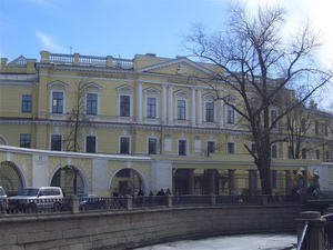 Ассигнационный банк. Задний фасад. 2008 г.
